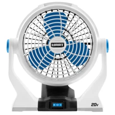 HART HPCF01 Cordless Fan - White