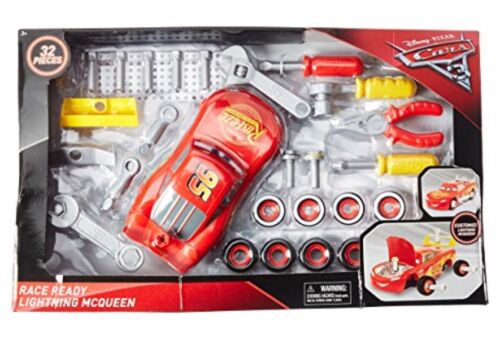 Race Ready Lightning McQueen 32-Piece Set! Disney Pixar CARS. Design Your Car! - Picture 2 of 8