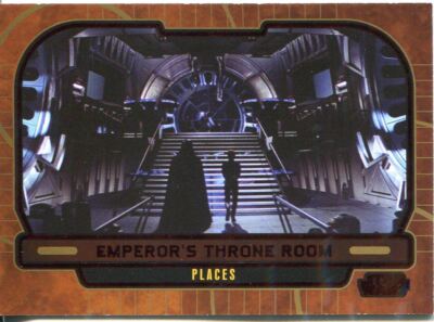 Star Wars Galactic Files 2 Red Parallel Base Card #669 Emperor's Throne Room