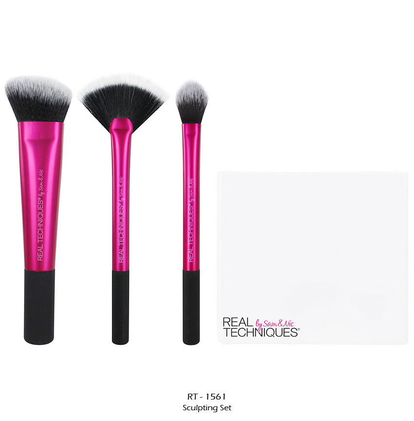 1 REAL TECHNIQUES Sculpting Set + Brush Cup 