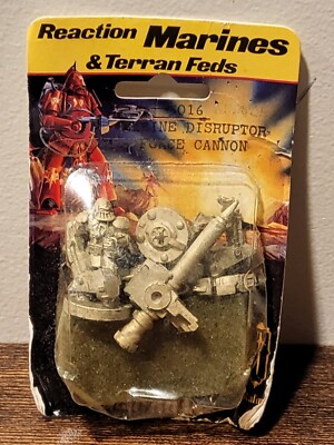 Star Khan Reaction Marines Disruptor Force Cannon and Terran Feds Figures 5016