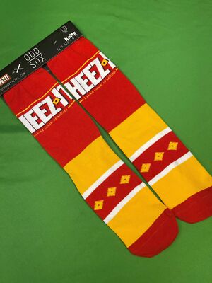 Odd Sox CHEEZ-IT American Snacks Socken Herren 4-11 UK 6-13 US Neu mit Etikett