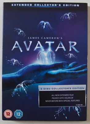 AVATAR / JAMES CAMERON / ALL NEW EXTENDED FILM 3 DISC COLLECTORS 