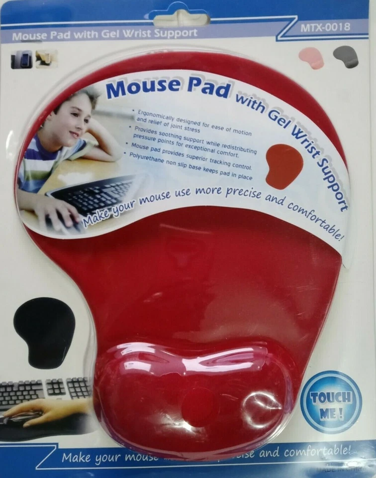 Ergonomic Mouse Pad with Wrist Support, Gaming Mouse Mat with Gel Wrist Rest, Ea - Image 2 of 4