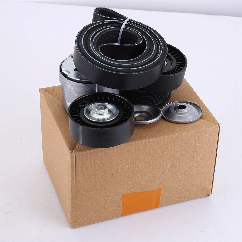 Serpentine Belt Drive Tensioner & Idle Pulley For 11-20 Chrysler Dodge Ram 3.6L - Image 2 of 4