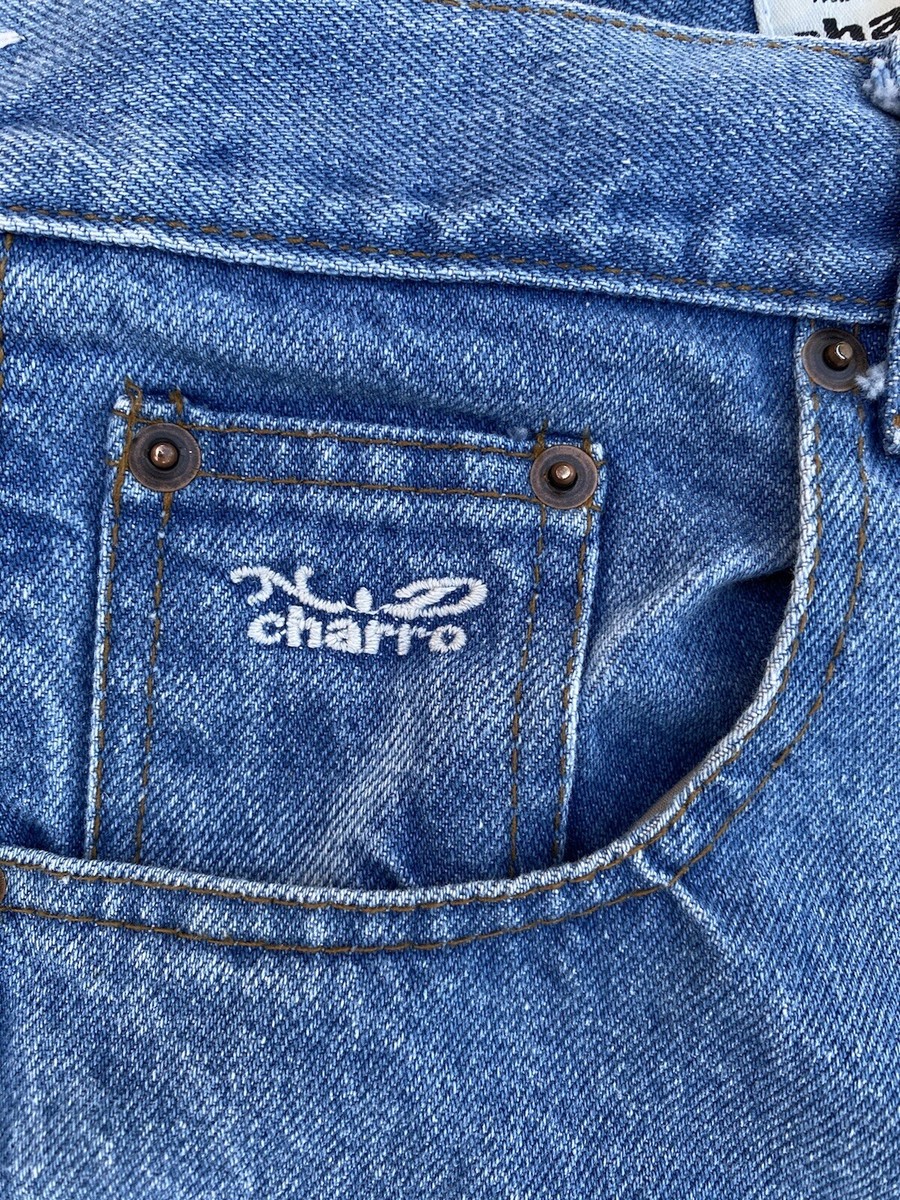 New Dimension Charro Italy Jeans Embroidered ( L 44” W18