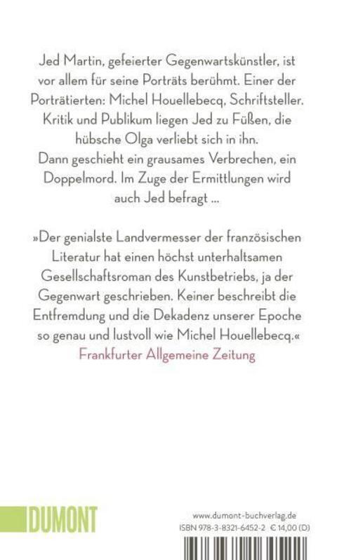 Thumbnail - Karte Und Gebiet Michel Houellebecq