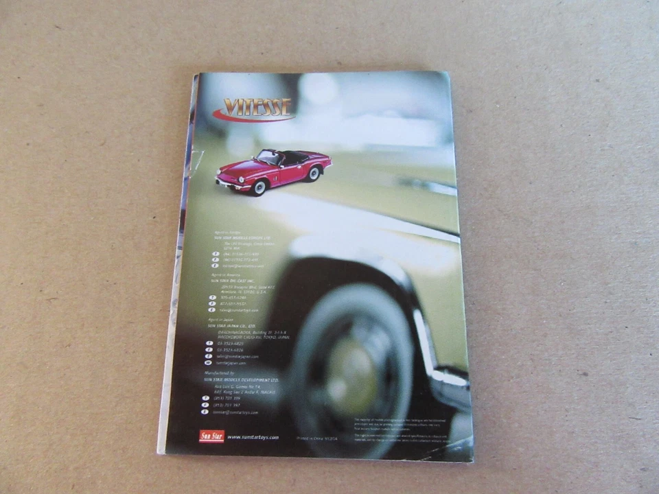 112K Pieghevole Vitesse 2004 Pezzo 2 Da 16 Pagine - Immagine 2 di 4