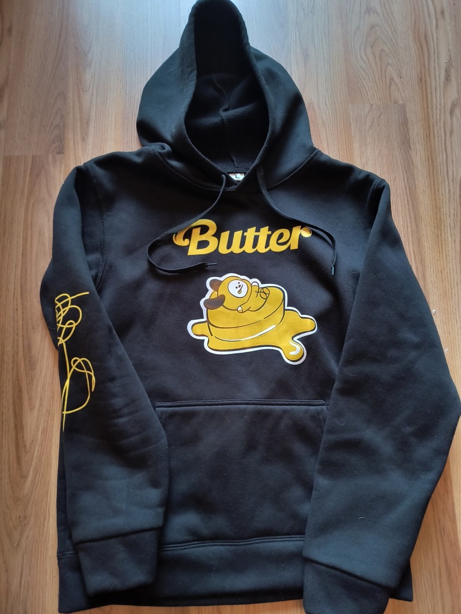 K-POP BTS Butter design Hoodie Sweatshirts Size Youth Large