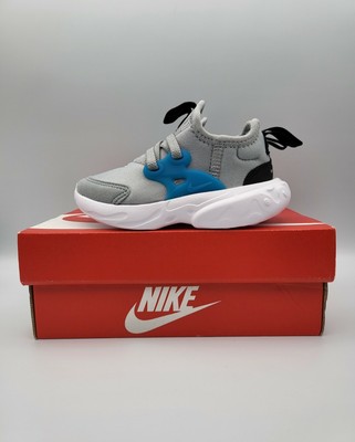 NEW Toddler 6C Nike React Presto Wolf Grey BQ4004-014