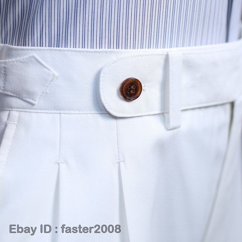 Pantalones Cortos Sueltos Para Hombre Gurkha Verano Nápoles Cintura Alta Rectos Informales S-5XL - Imagen 5 de 23