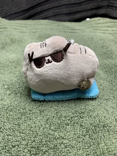 Gund * Pusheen Blind Box - Beach Towel * Series 3 Places Cats Sit Plush Cat - Picture 12 of 12