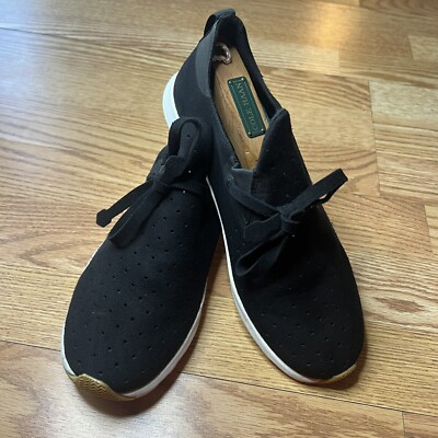 Native Shoes Boys 5 Apollo Moc Sneakers Lace Up Slip On Lightweight Coastal