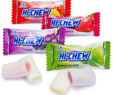 HI-CHEW - CHEWY CANDY FRUITS FLAVOR-BULK BAG VALUE-LIMITED PICK YOUR CRAVING NOW