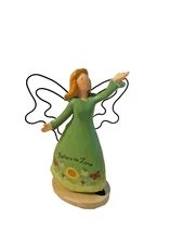 Russ Berrie & Co. Country Gatherings “Believe in Love” Angel Figurine
