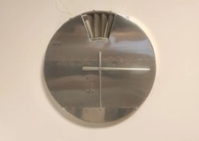 Wanduhr Flugzeug Aluminium Flugzeugteil | Clock aircraft aluminum aircraft part