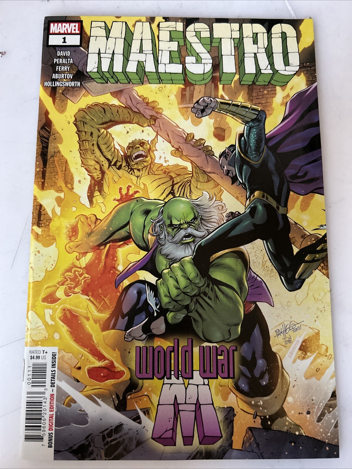 Maestro #1 World war M Marvel Comics 2022