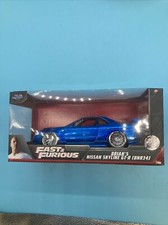 Fast  Furious Brian  s Nissan Skyline Die Cast Car New