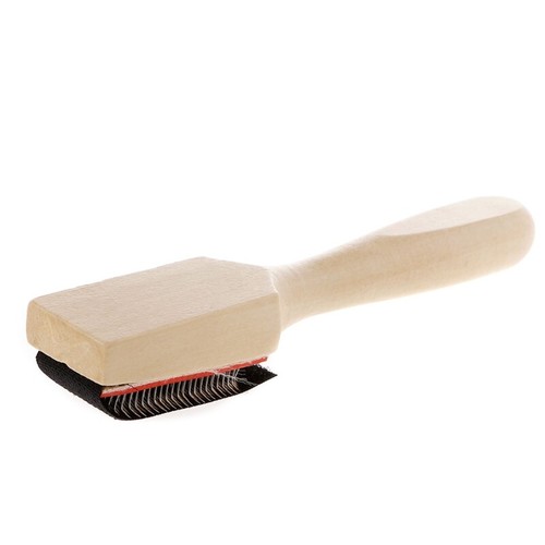 Wood Suede Sole Wire Cleaners Dance Shoes Cleaning Brush For Footwear - Picture 9 of 10