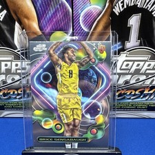 2023-24 Topps Chrome Cosmic #175 Brice Sensabaugh Jazz
