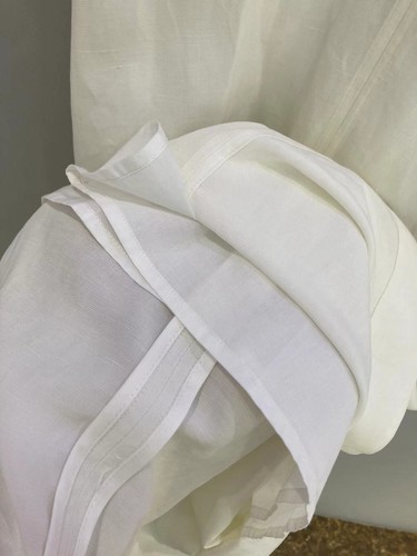 Nuevo vestido informal sin mangas Toteme para mujer primavera/verano con cuello en V mezcla de lino - Imagen 16 de 18