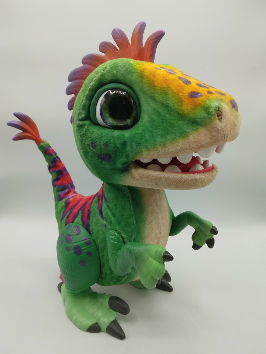 FurReal Friends Munchin' Rex Dinosaur Green Electronic Interactive