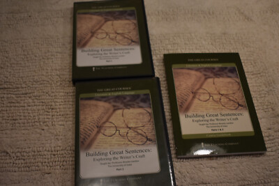 The Great Courses - Building Great Sentences: Writer's Craft - Guidebook & DVD's