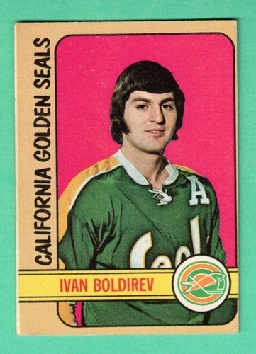 (1) IVAN BOLDIREV 1972-73 O-PEE-CHEE # 41 GOLDEN SEALS ROOKIE VG  (F9130)