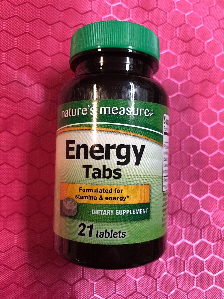 ENERGY TABS formulated stamina & energy People Choice