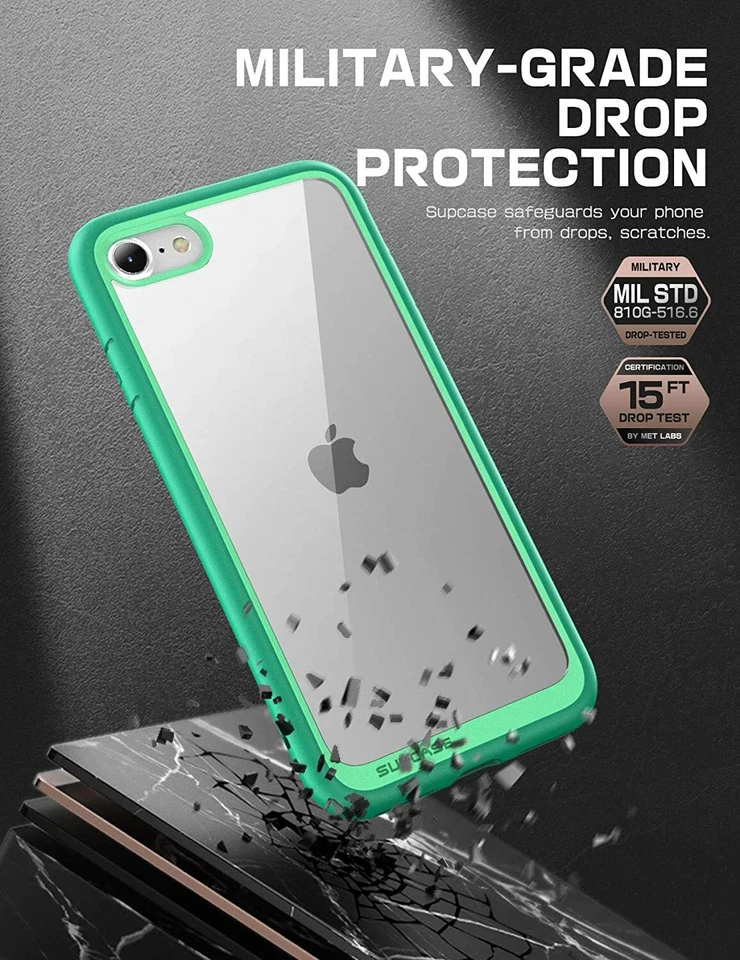 For Apple iPhone SE 2nd Gen 2020 & iPhone 7 8, SUPCASE Slim Profile Case Cover - Image 3 of 4