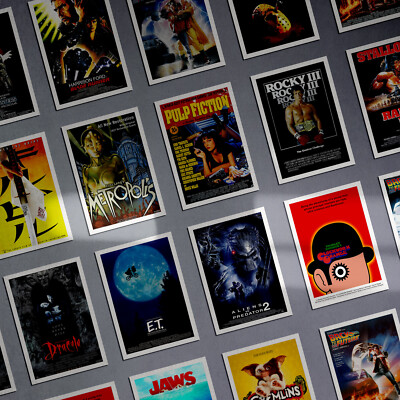 Cult Film Posters Classic Movie Posters A2,A3,A4 Size Nostalgic Home Decor