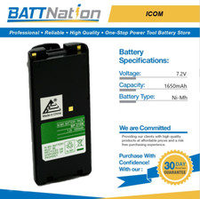 7.2V 1650mAh NiMh battery for Icom BP-209, BP-210, BP-222, BP-209N, BP-210N