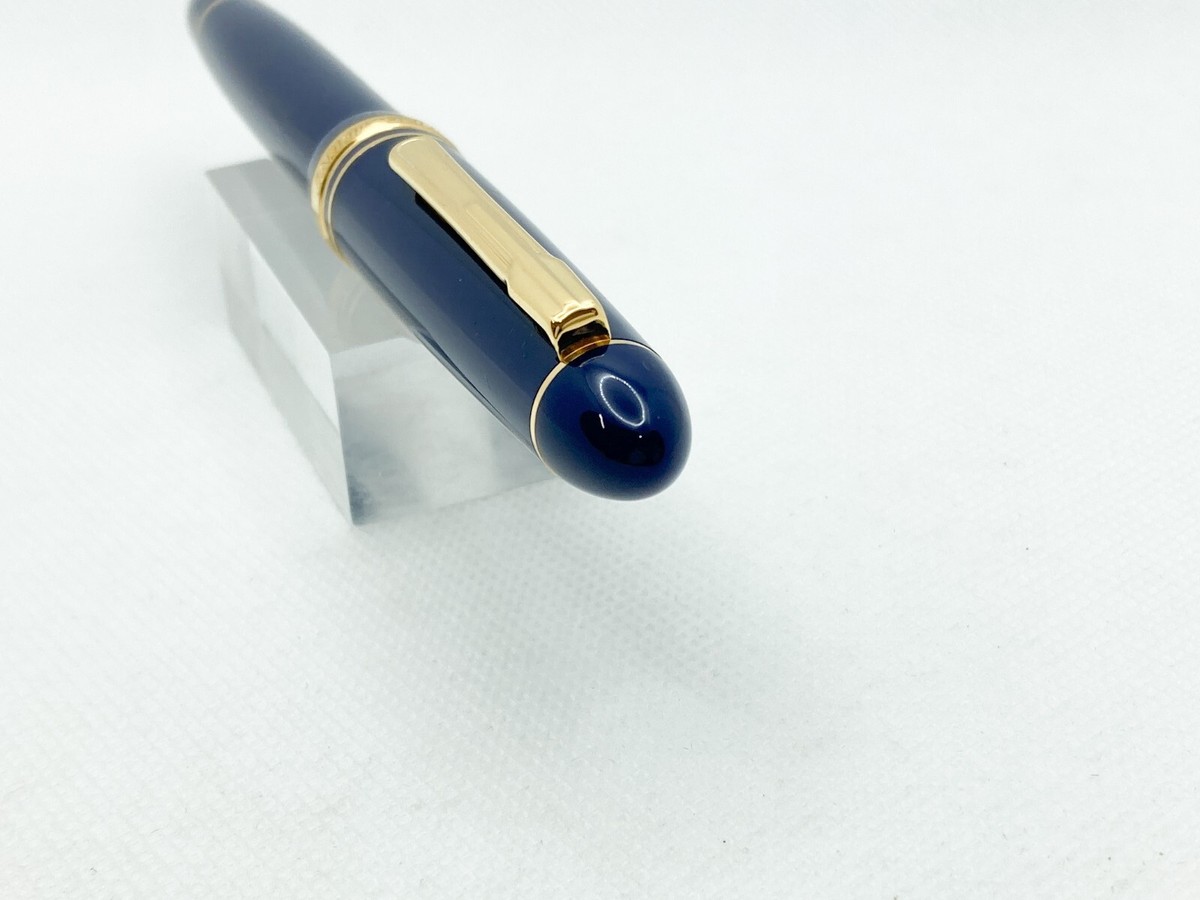 q*s様 お買得、美品‼️PLATINUM JAPAN PRESIDENT 18 Platinum Japan fountain pens President blue 18K | eBay