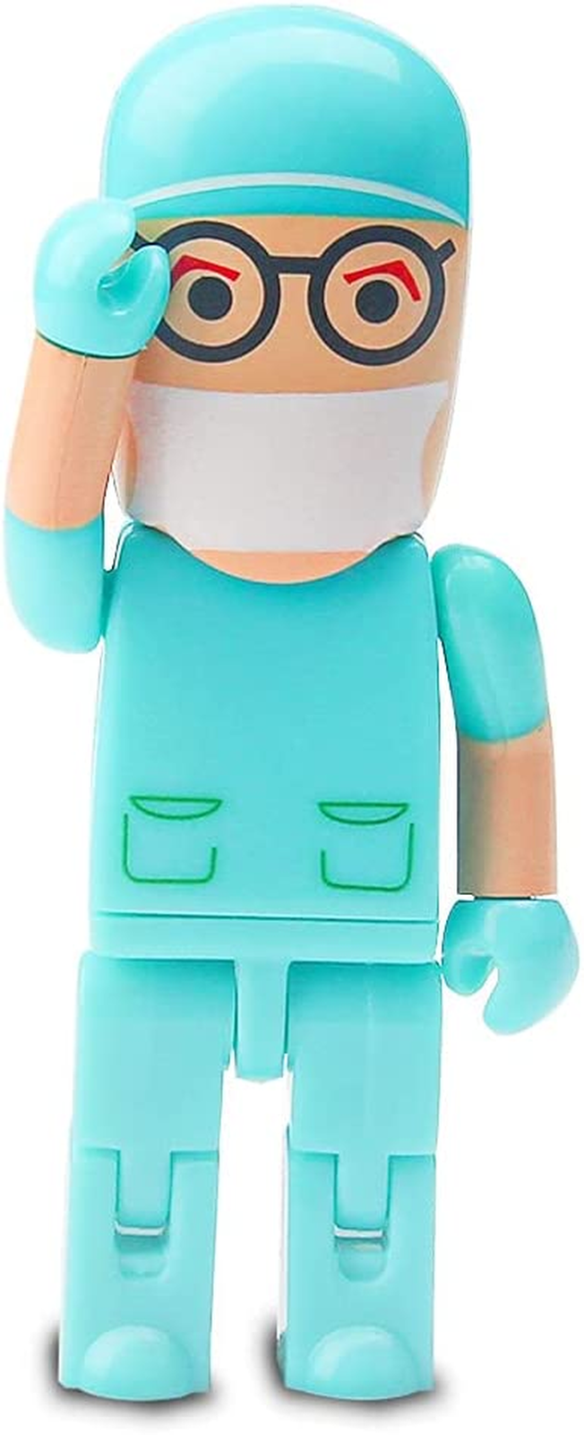 USB Flash Drive 32GB Cartoon Doctor Model USB Drives USB 2.0 Memory
