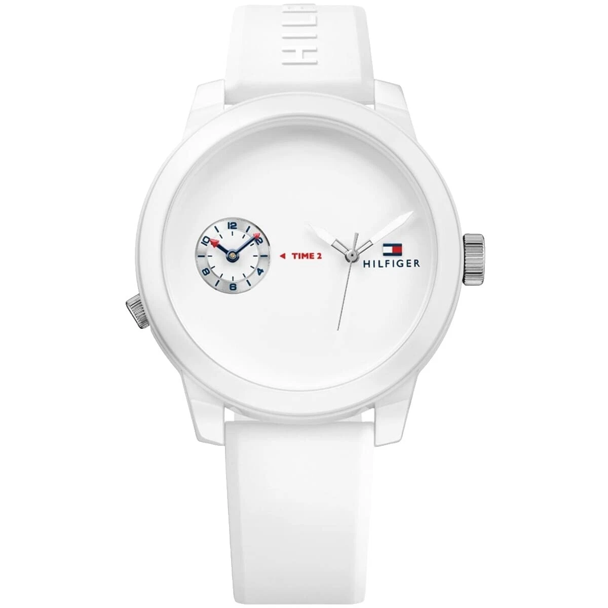 Tommy Hilfiger Silicone Plastic Case Wristwatches