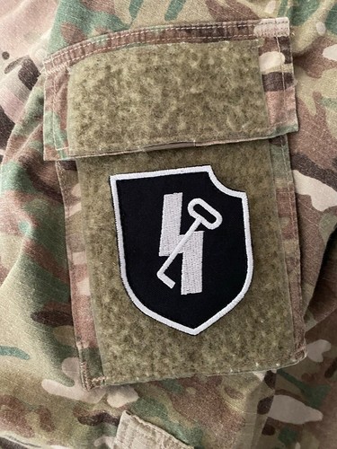 Embroidered patch "12th SS Panzer Division "Hitlerjugend" - Picture 3 of 3