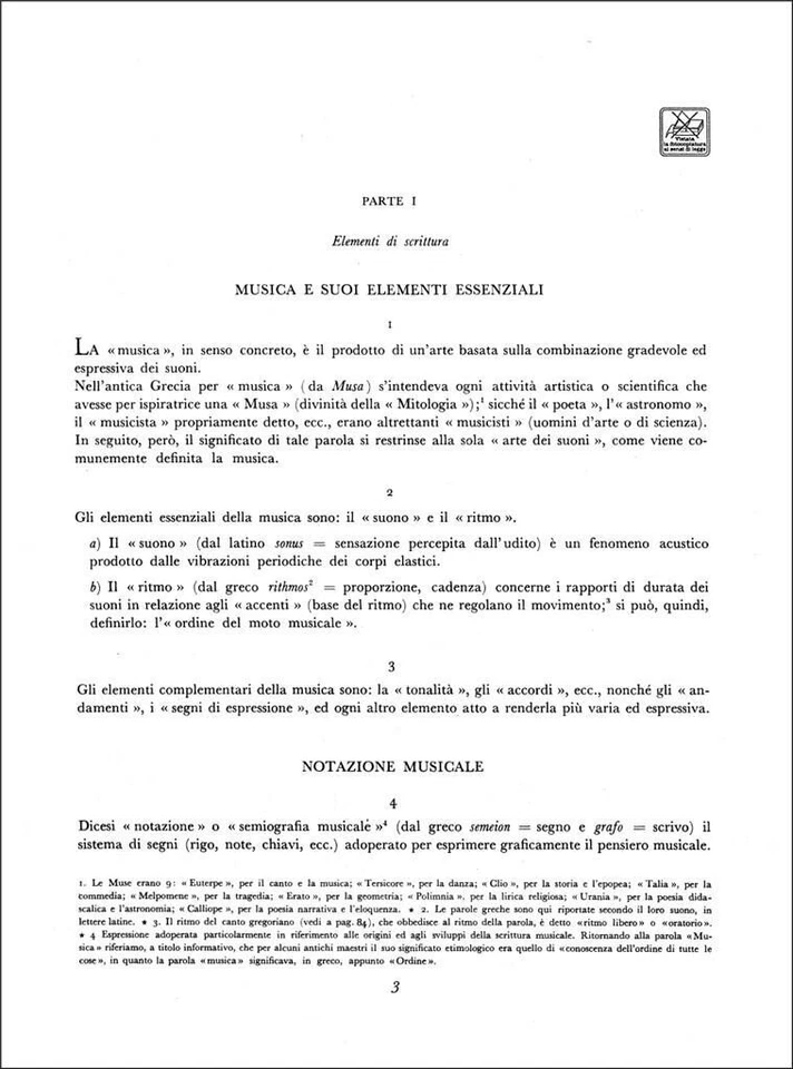 APREDA  Fondamenti Teorici Dell'Arte Musicale Moderna Edizione Ricordi - Immagine 2 di 3