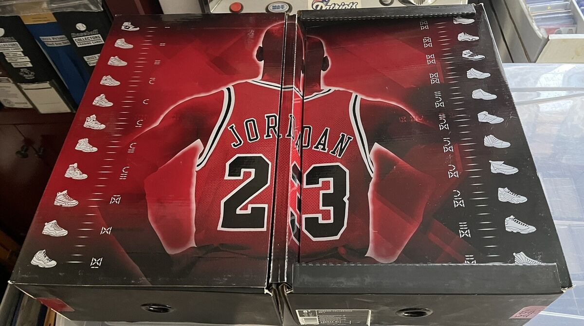 Original Michael Jordan Designer Sneaker Box with All the Original Michael Jordan Designer Sneaker Box with All the
