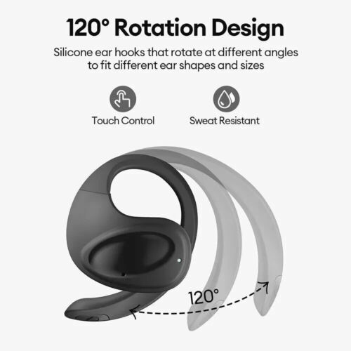 Lenovo ThinkPlus X15 Pro II Earbuds Semi-open Ear Hook Sport Bluetooth Earphones - Picture 9 of 24
