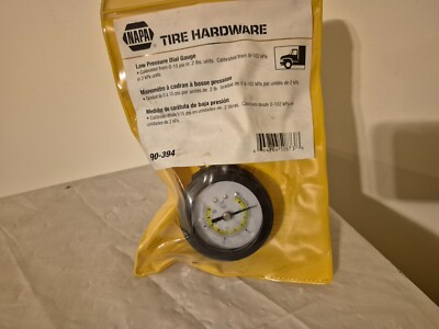 #ad Low Pressure Dial Tire Gauge Calibrated 0 to 15psi 90 394 $30.88