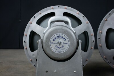 Goodmans 18inch Field Coil Speaker with cabinet pair worldwide