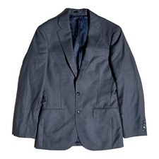 J Crew Ludlow Slim Fit 100 American Wool Company Blazer Jacket Gray Men  s 34S