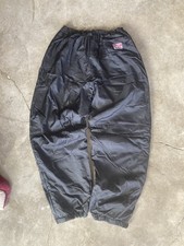 Marlboro Windbreaker Pants Mens M Unlimited Fleece Lined Nylon Vintage 90s