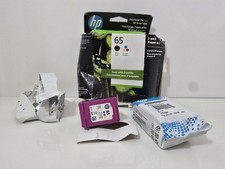 Genuine HP 65 Black Standard Ink Cartridge Open Box Read Description 