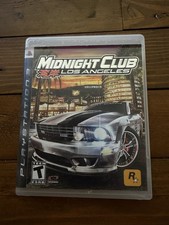 Midnight Club Los Angeles PS3 with manual, no map