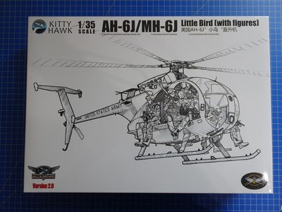 Kitty Hawk 50004   MH-6J Little Bird  1/35  plus Quinta Studio Cockpit