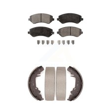 Transit Auto KFN-100161 Brake Pad Sets 4-Wheel Set Front & Rear for Town Country