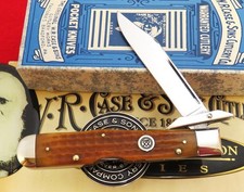 Case XX Classic Salesman Sample Cheetah Knife 1996 Cartridge Shield & Letter NR