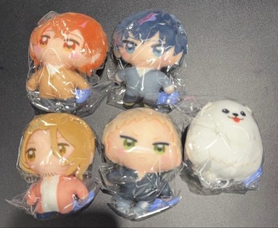 Given the Movie: To the Sea Kapukko Capukko Friend Plush Mascot 8cm Set of 5 NEW