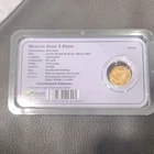 Photo of a 1955 Mexico 5 Pesos Gold from an eBay listing that sold on Jun 2, 2026
